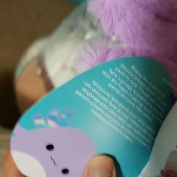 SQUISHMALLOWS 2021 purple Axolotl Monica 12 inch - Picture 4 of 4